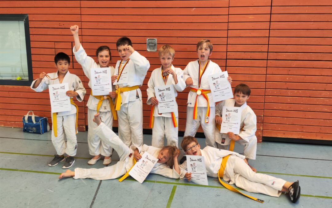 Turnverein Sexau bei Judo-Kreismeisterschaften in Bad Krozingen