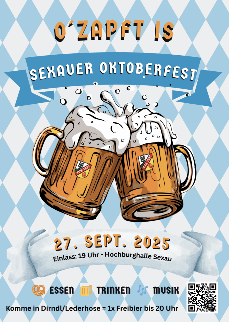 O’zapt is – Sexau feiert Oktoberfest 2025!