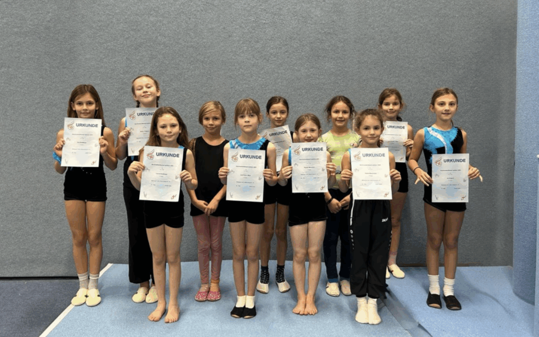 Sexauer Turnerinnen zeigen sicheren ersten Wettkampf
