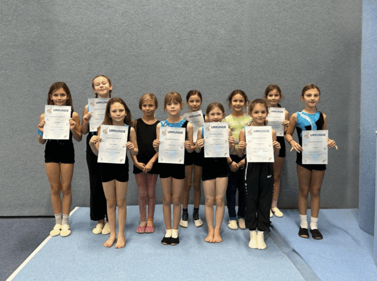 Sexauer Turnerinnen zeigen sicheren ersten Wettkampf