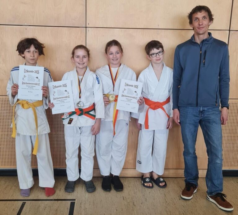 Judoka des TVS in Heitersheim bei Kreis-Einzelmeisterschaften